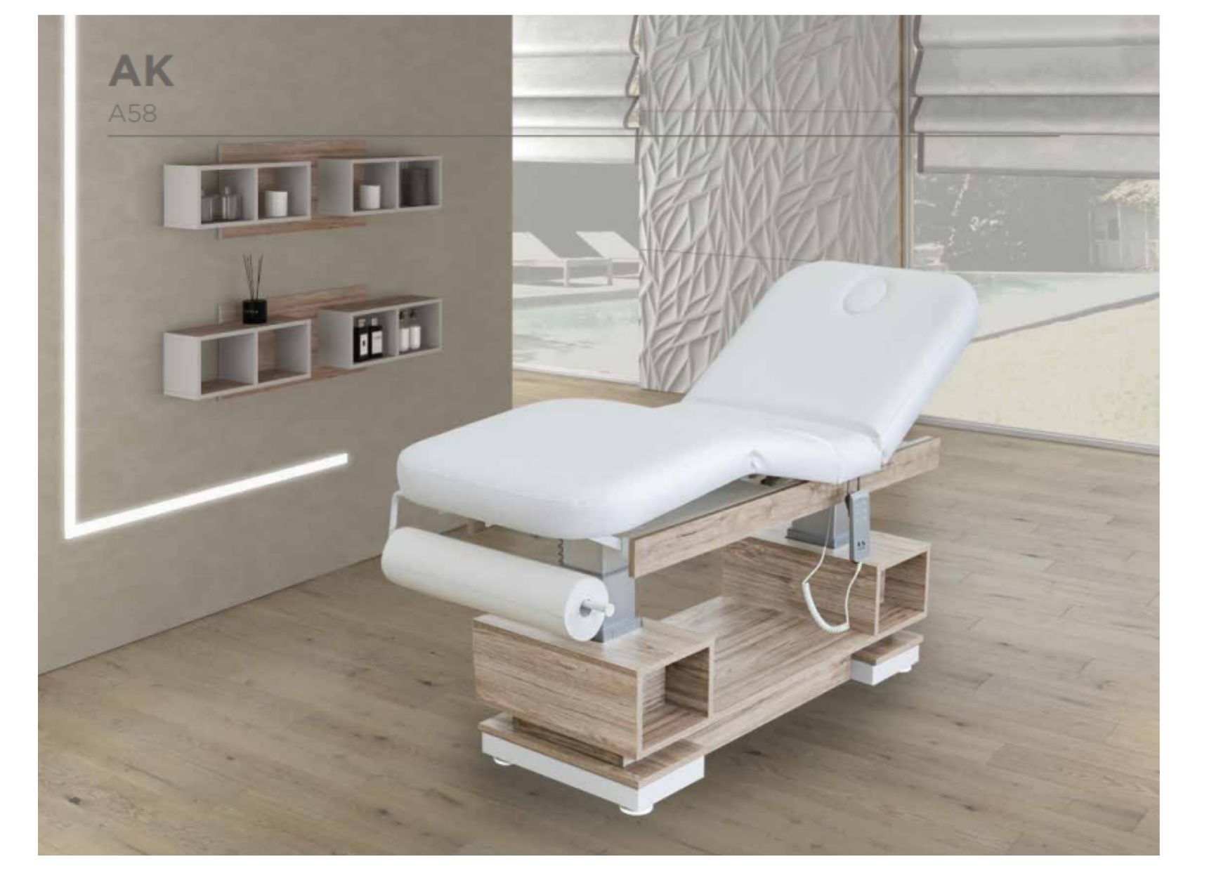 Table de massage AK 4 moteurs et chauffage – Image 2