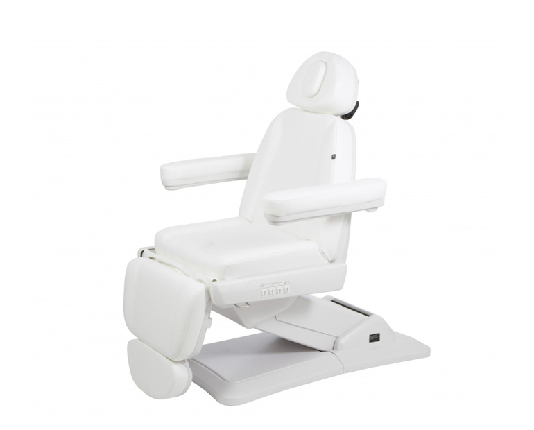 Royal Beauty behandelstoel met 3 motoren en 1 gasveer, met resetfunctie