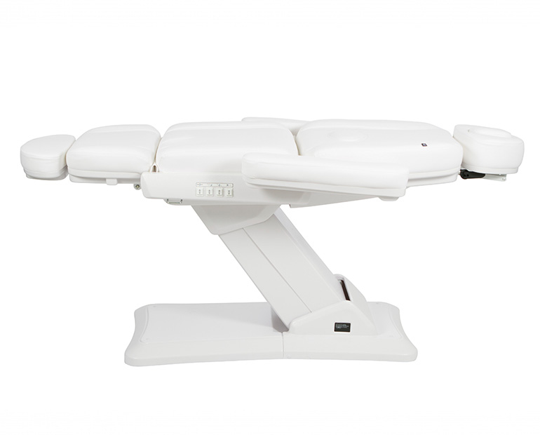 Royal Beauty behandelstoel met 3 motoren en 1 gasveer, met resetfunctie