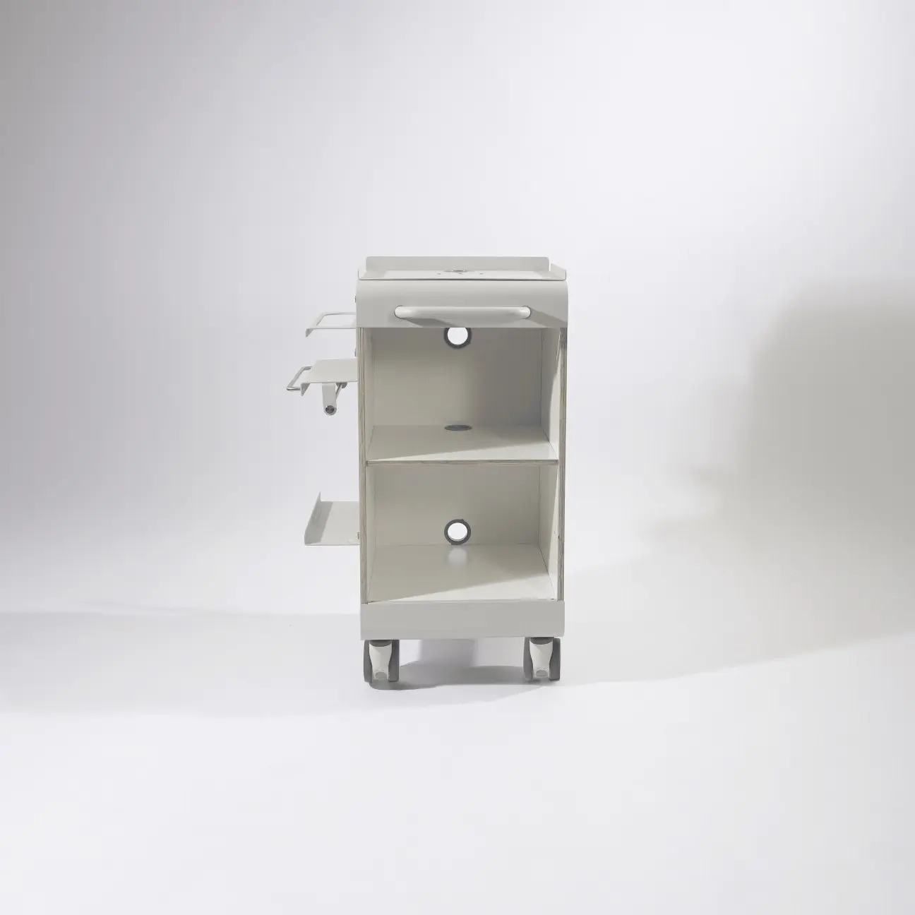 Gueridon Swop Häp gris clair