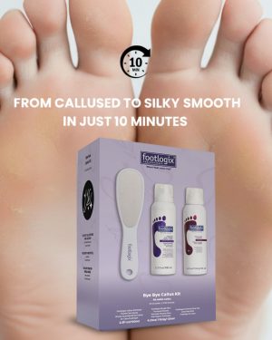 Footlogix Bye Bye Callus, 3 pcs.