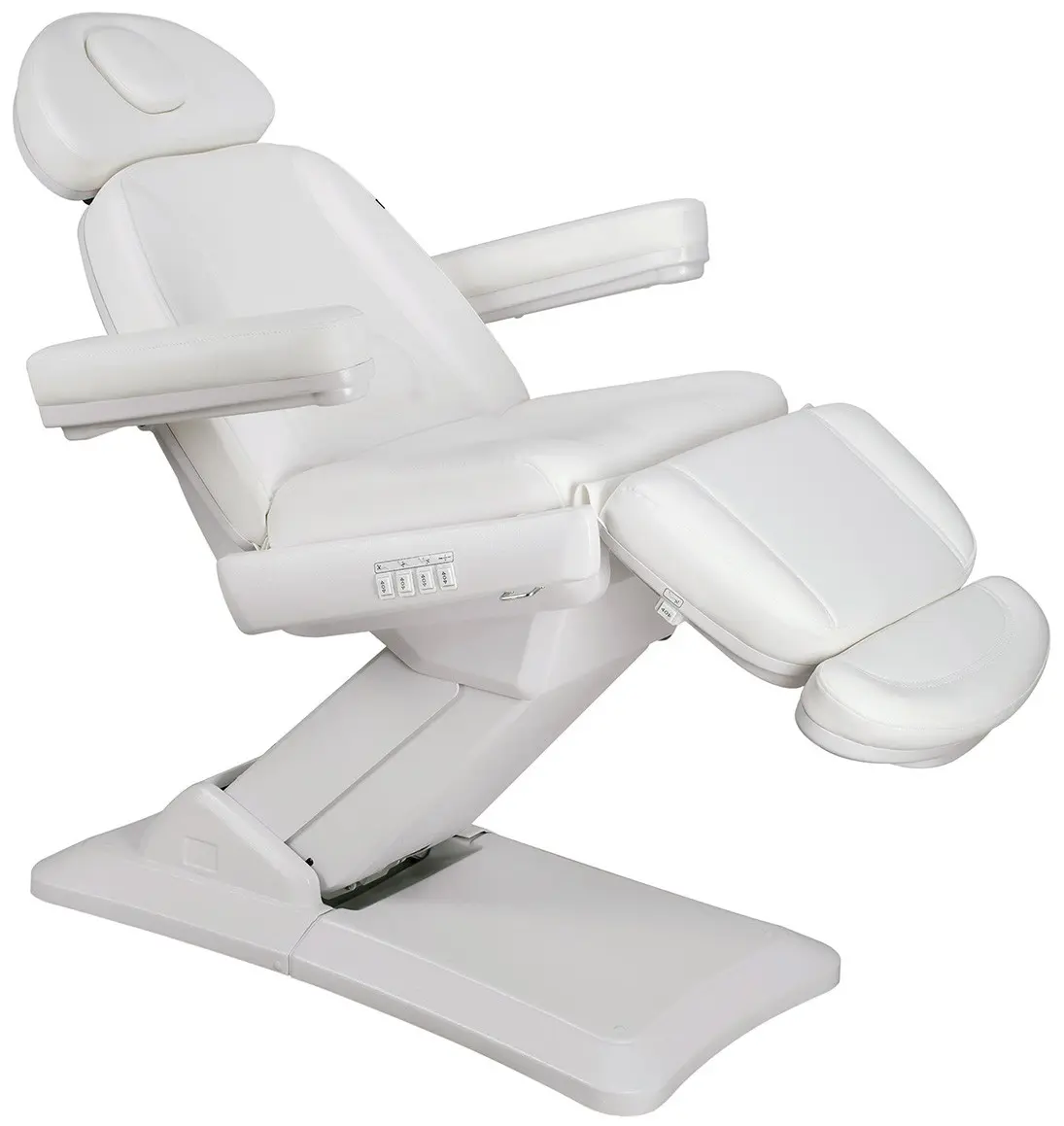 Royal Beauty behandelstoel met 4 motoren, verwarming (inclusief afstandsbediening) en reset