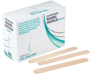 Doos met 200 wegwerpspatels 15,5cm