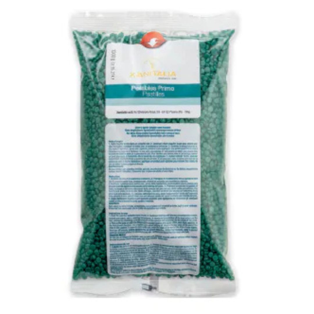Depiluxe filmharsparels groen (chlorphyl), 1kg - 5+1 gratis