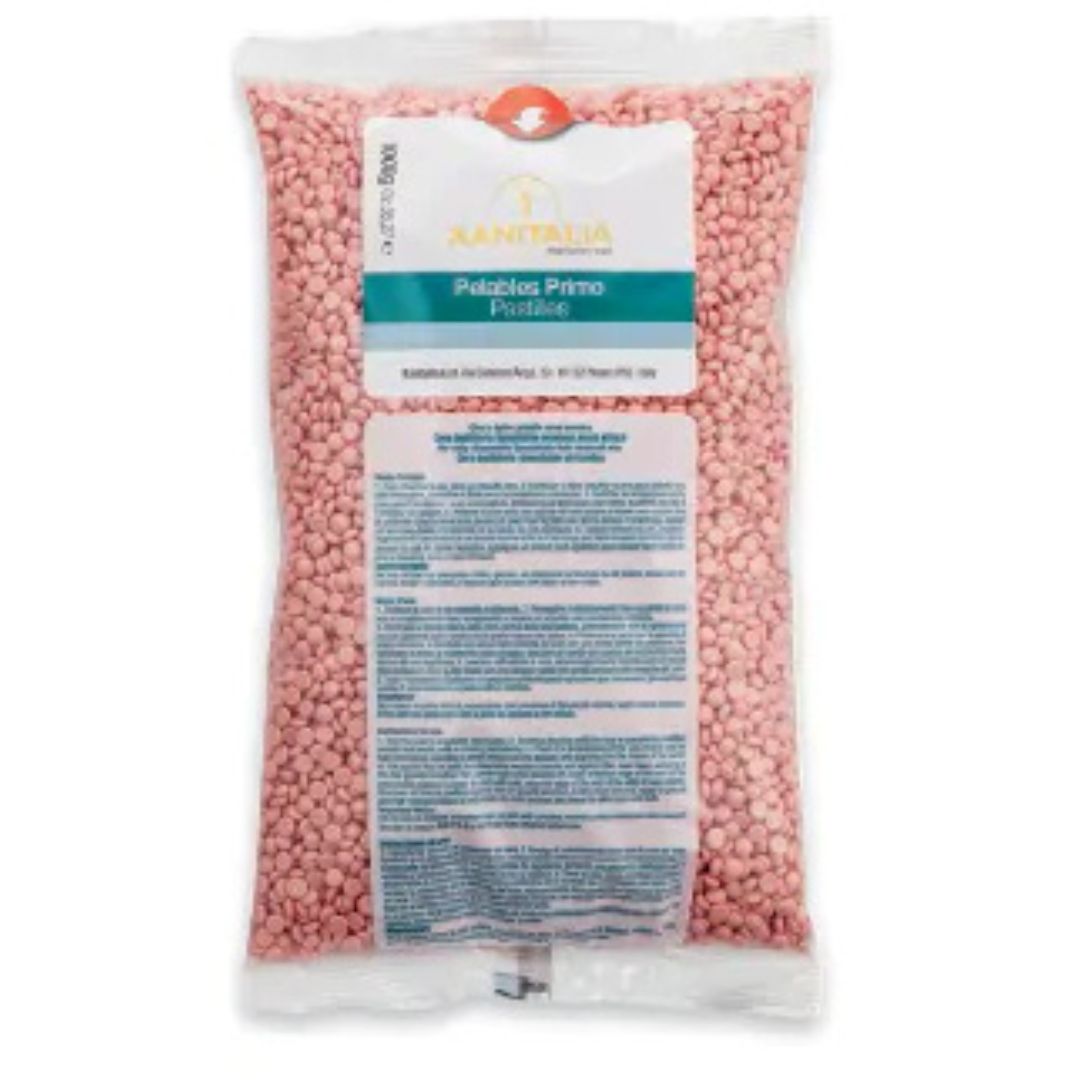 Depiluxe filmharsparels roze (titanium), 1kg, 5+1 gratis