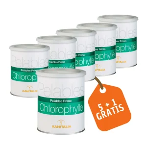 Depiluxe filmhars in blik groen (chlorophyll), 800ml, 5+1 gratis