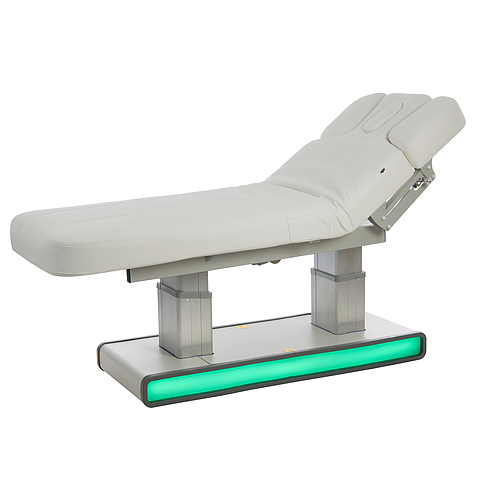 MUSE Massagebank LED design op 2 pilaren, 4 motoren en verwarming