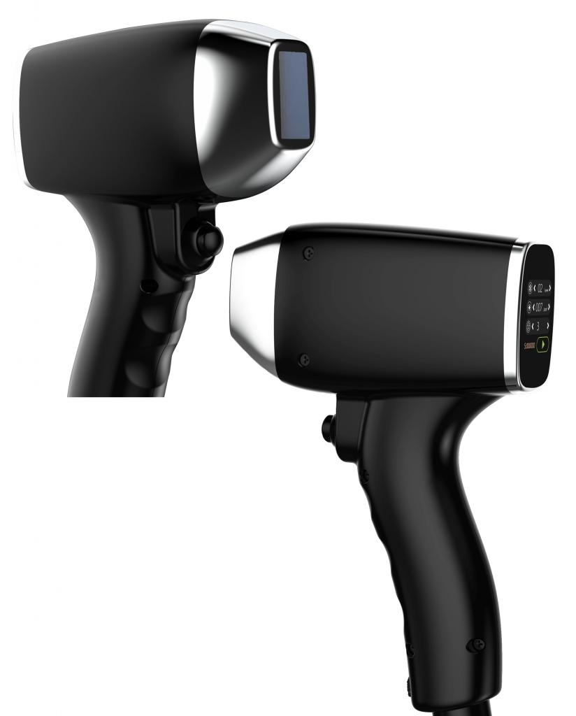 ICE+ XT ontharingslaser, 2 laserhandstukken 1000 en 1600 Watt Quad Wave met luxe (LED scherm) handstuk + Camera