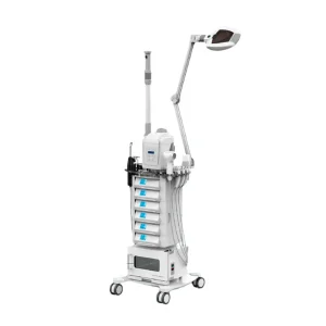 Power Tower Elite basis (meubel met loeplamp, vapo, towel heater op trolley) - ZONDER APPARAATJES